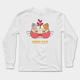 Cute cat lover Long Sleeve T-Shirt